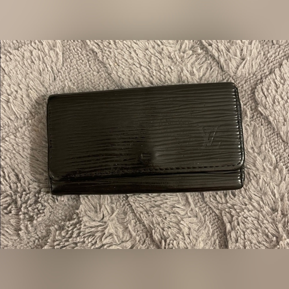 Louis Vuitton Epi Leather Black Key Holder